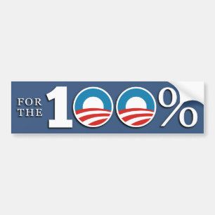 President of the 100 Percent Bumper Sticker