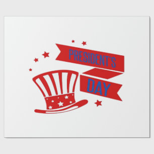 President of the United States Day Classic Wrapping Paper