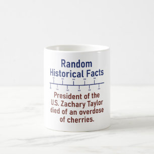 President Of The US Zachary Taylor Died - History Coffee Mug