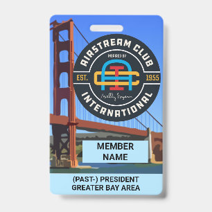 President or Past President Badge ID Badge