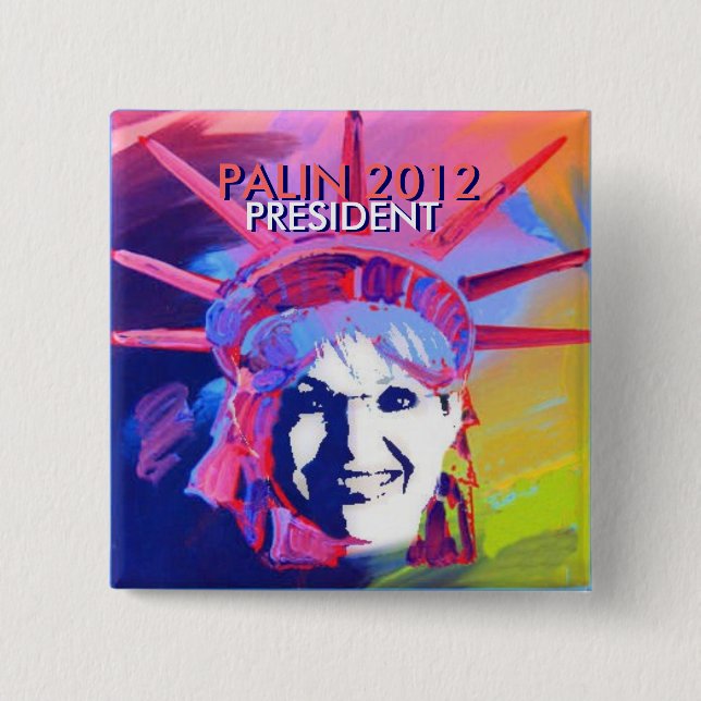 President Palin Pin (Front)