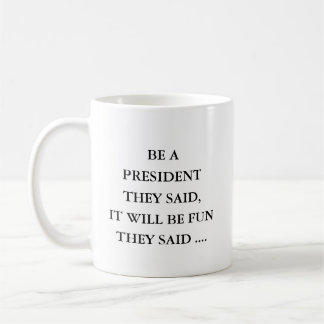 President Present,Gift Idea for President Coffee Mug