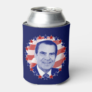 President Richard Nixon Stars and Stripes Can Cooler