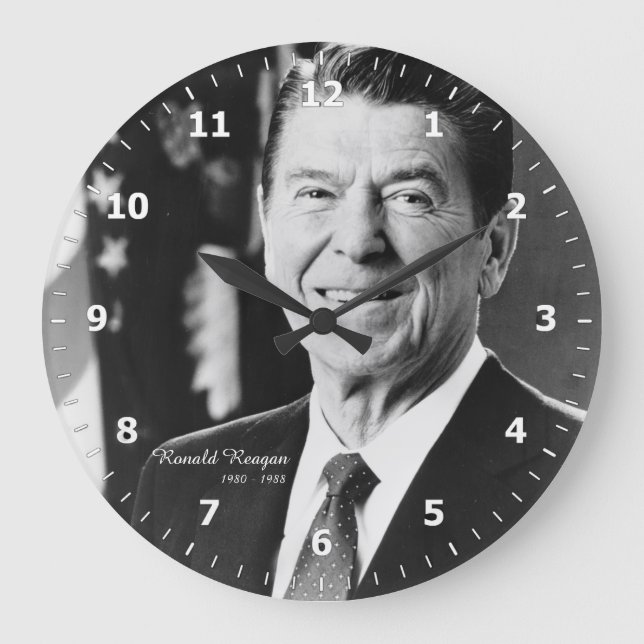 President Ronald Reagan Clock (Front)