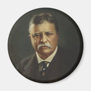 President Theodore Roosevelt by Forbes Lithography Magnet