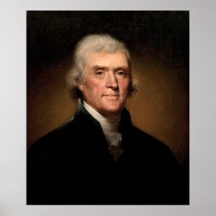 President Thomas Jefferson Poster