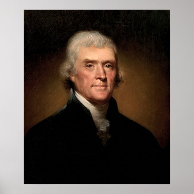 President Thomas Jefferson Poster (Front)
