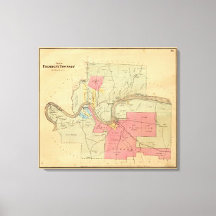 President Township Canvas Print