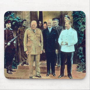 President Truman and Joseph Stalin Mouse Mat