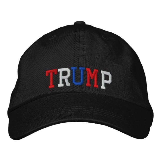 President Trump 2020 Red White Blue Patriotic Hat (Front)