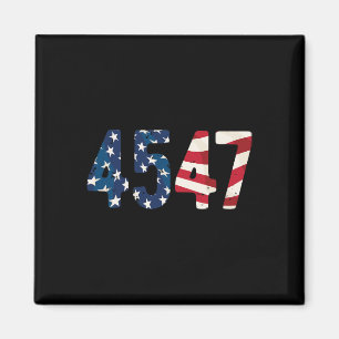 President Trump 2024 Vintage 45 47 Usa Distressed Magnet