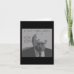 President Trump 2025 Genius  Card