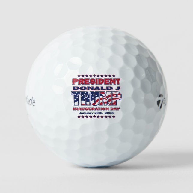 President Trump 2025 Golf Balls (Front)