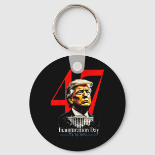 President Trump 2025 Inauguration Day Key Ring