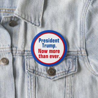President Trump 7.5 Cm Round Badge