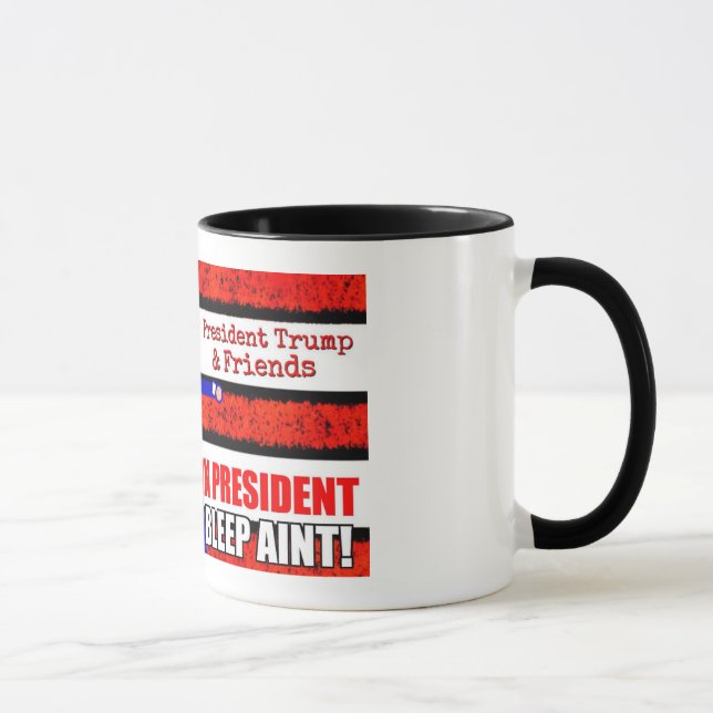 President Trump and Friends Mug (Right)