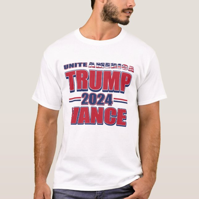 President Trump and JD Vance 2024 T-Shirt (Front)