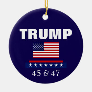 PRESIDENT TRUMP CHRISTMAS ORNAMENT