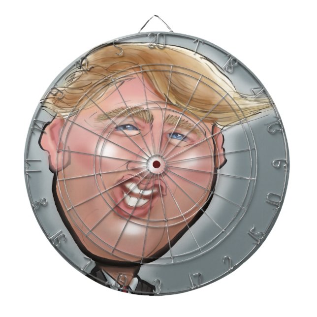 President Trump Dartboard (Front)