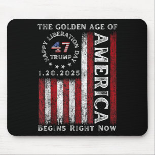 President Trump Declares Liberation Day Happy Mouse Mat