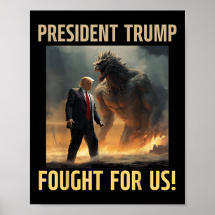 President Trump Fought For Us Women’s Sports 2025  Poster