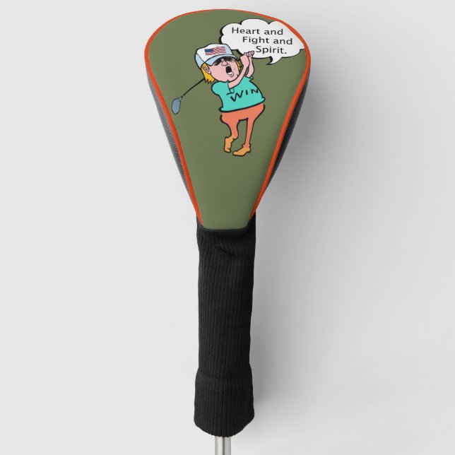 President Trump - Golf Head Cover (Front)