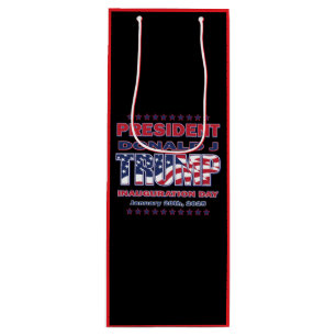 President Trump inauguration 2025 Wine Gift Bag