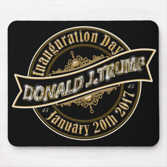 President Trump Inauguration Day 2017 Mousepad (Front)