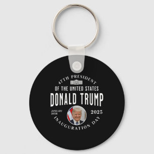 President Trump Inauguration Day 2025 Memorabilia Key Ring