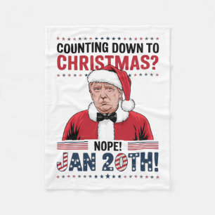 President Trump Inauguration Day Shirt Funny Trump Fleece Blanket