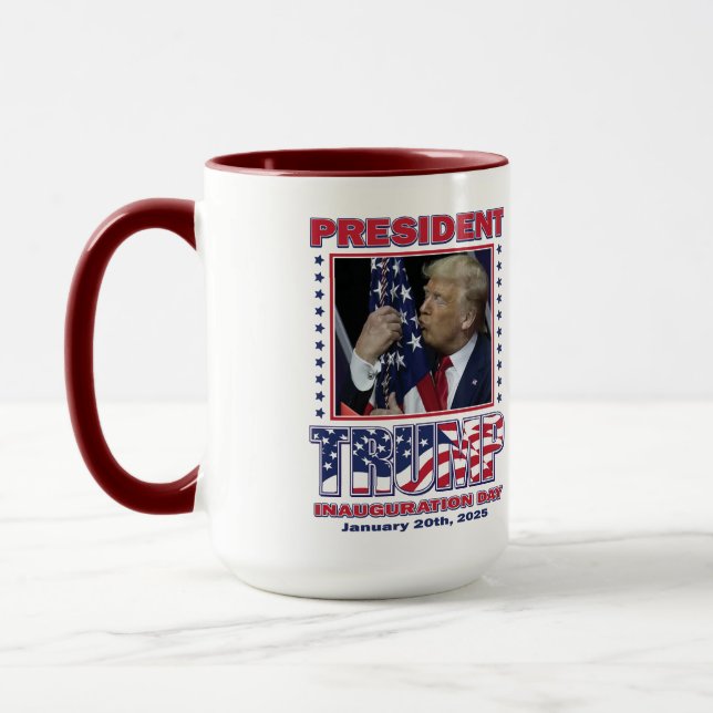 President Trump Inauguration Mug (Left)
