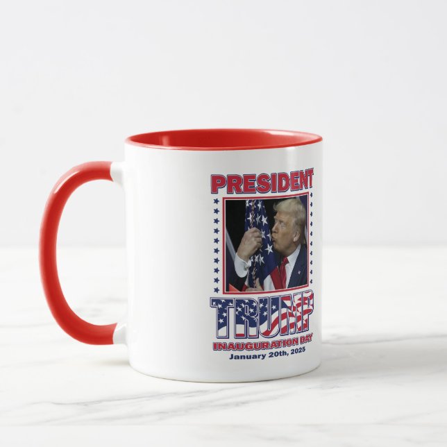 President Trump Inauguration Mug (Left)