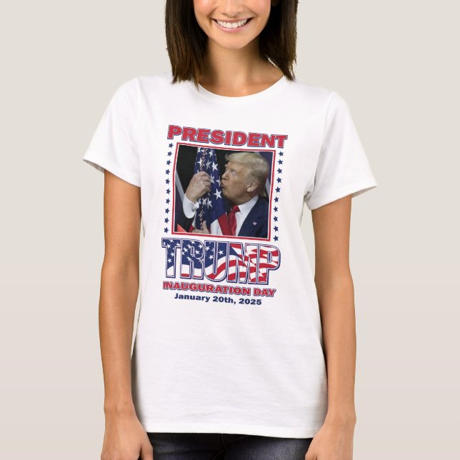 President Trump Inauguration T-Shirt (Front)