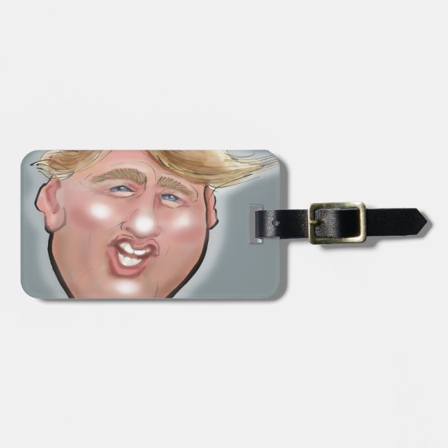President Trump Luggage Tag (Front Horizontal)