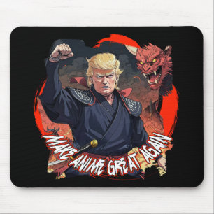 President Trump Make Anime Great Again Mouse Mat
