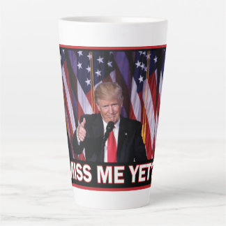 President Trump Miss Me yet Latte Mug