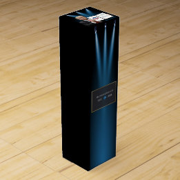 President Trump 📜 Patriotic Wedding Custom Wine Box