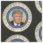 President Trump Photo Presidential Seal