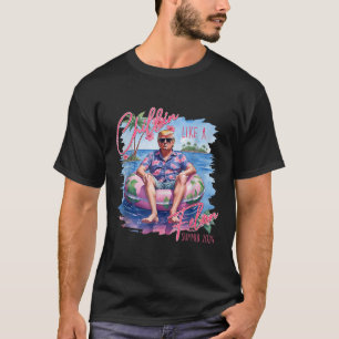 President Trump Shirt Funny Chillin Like A Felon