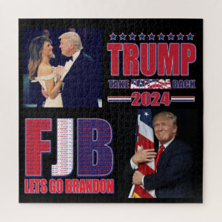 President Trump Take Back America Jigsaw Puzzle