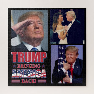 President Trump - Trump 2020 Jigsaw Puzzle