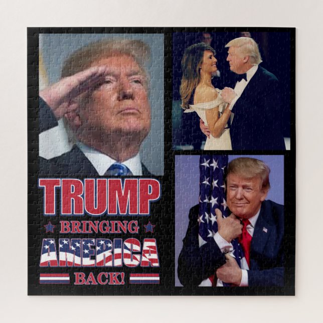 President Trump - Trump 2020 Jigsaw Puzzle (Vertical)