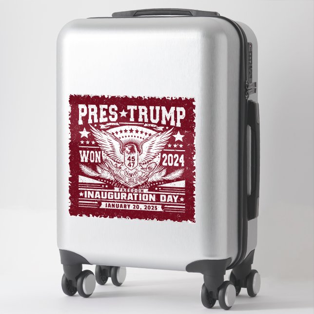 President Trump Won 2024 (Suitcase)