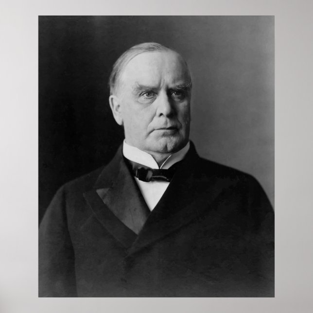 President William McKinley Poster (Front)