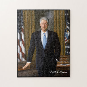 PresidentBill Clinton Jigsaw Puzzle