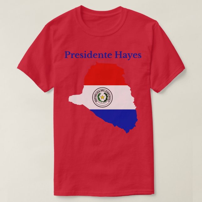Presidente Hayes Department Paraguay T-Shirt (Design Front)