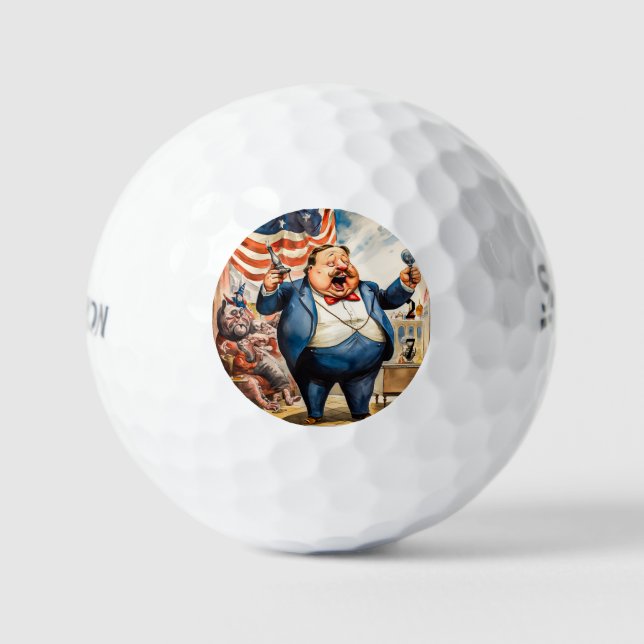 Presidential Collection  Golf Balls (Front)