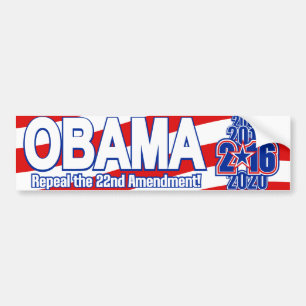 Presidential Election 2016 Obama Bumper Sticker