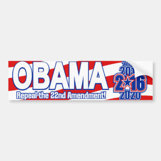 Presidential Election 2016 Obama Bumper Sticker
