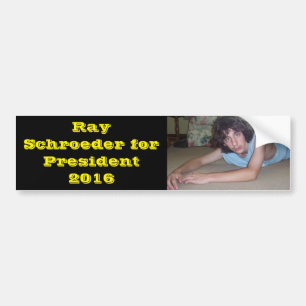 Presidential election bumper sticker